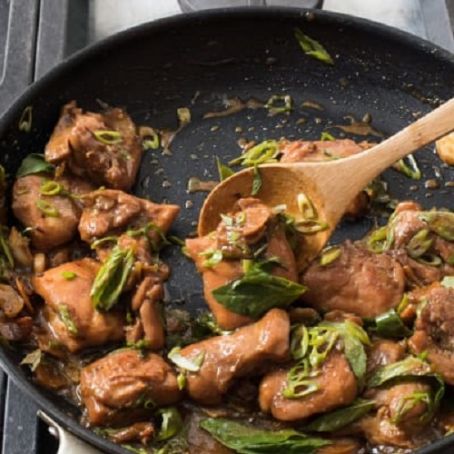 Three Cup Chicken for Two